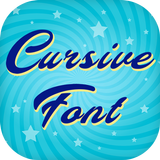 Cursive Font Free Style icône