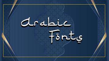 Arabic Font Style poster