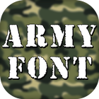 Icona Army Fonts Style