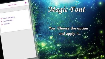 Magic Fonts Style تصوير الشاشة 2