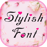 Stylish Font Style Zeichen
