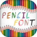 Pencil Free Font Style APK