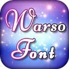 Myanmar Warso Font ícone