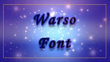 Myanmar Warso Font Affiche