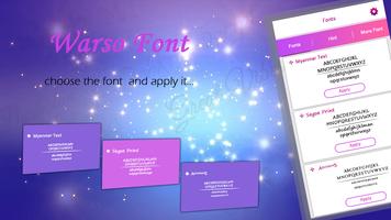 Myanmar Warso Font screenshot 1