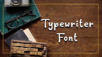 Typewriter Free Font Style Screenshot 3