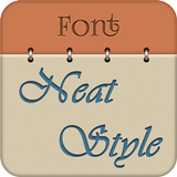 Neat Font Style Free icône