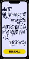 Script Fonts Ekran Görüntüsü 1