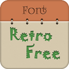 Retro Font Free icono