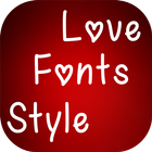 Love Fonts Style icône