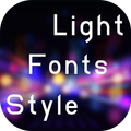 Light Fonts Style