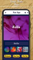 Script Fonts Style imagem de tela 3