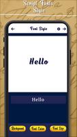 Script Fonts Style imagem de tela 2