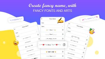 Fancy Fonts, Text and Nickname syot layar 3