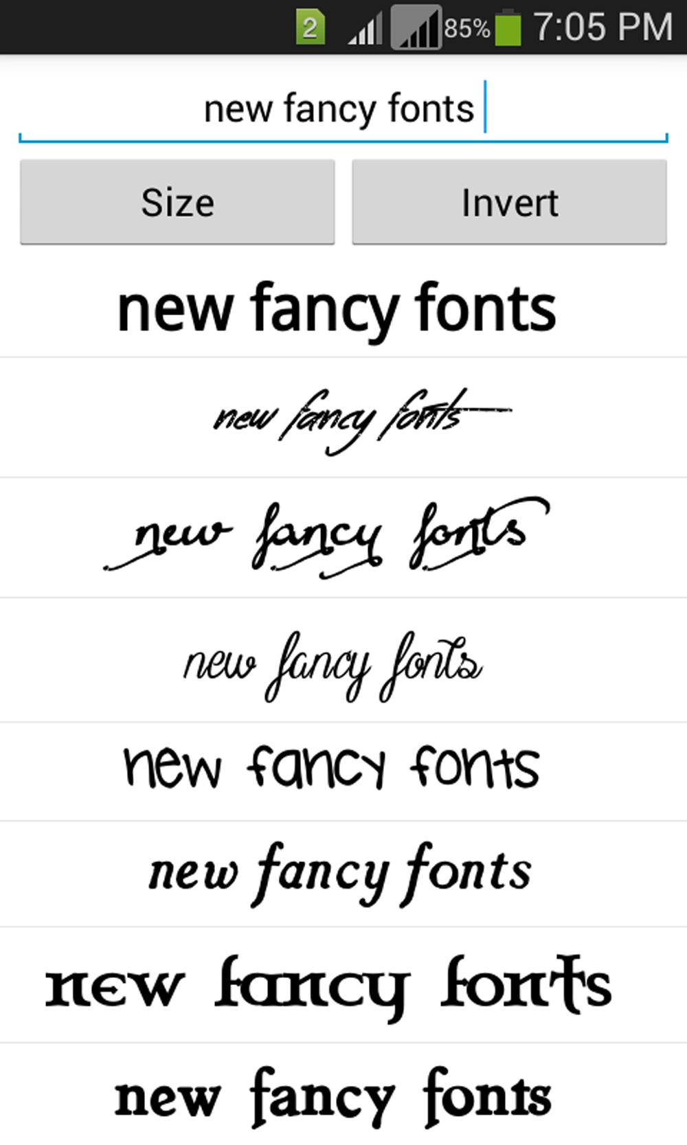Free Fancy Fonts For Android Apk Download - roblox fancy font