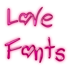 Love Fonts آئیکن