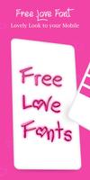 Love Fonts پوسٹر