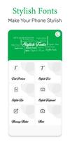 Stylish Fonts plakat