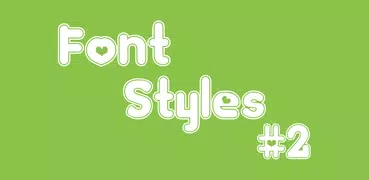 Font Styles #2