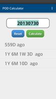 POD Calculator (지난 날 수 계산) الملصق