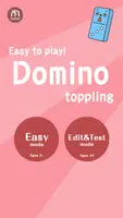 Easy Toppling Dominoes Ekran Görüntüsü 4