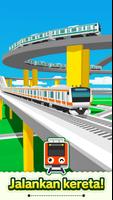 Train GO  - simulasi Rel Keret penulis hantaran