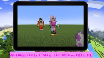 Mod Animatronique Minecraft PE Affiche