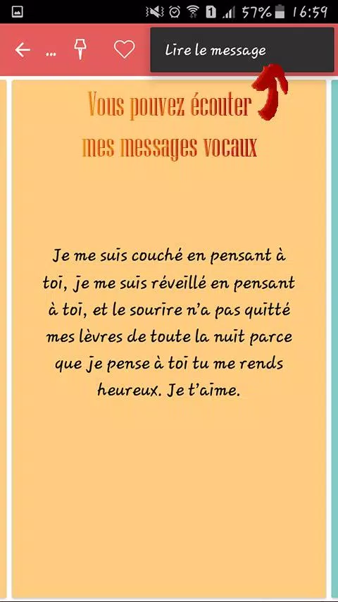 Sms D Amour Touchants 22 For Android Apk Download