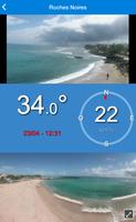Webcam des plages de la Réunion capture d'écran 1