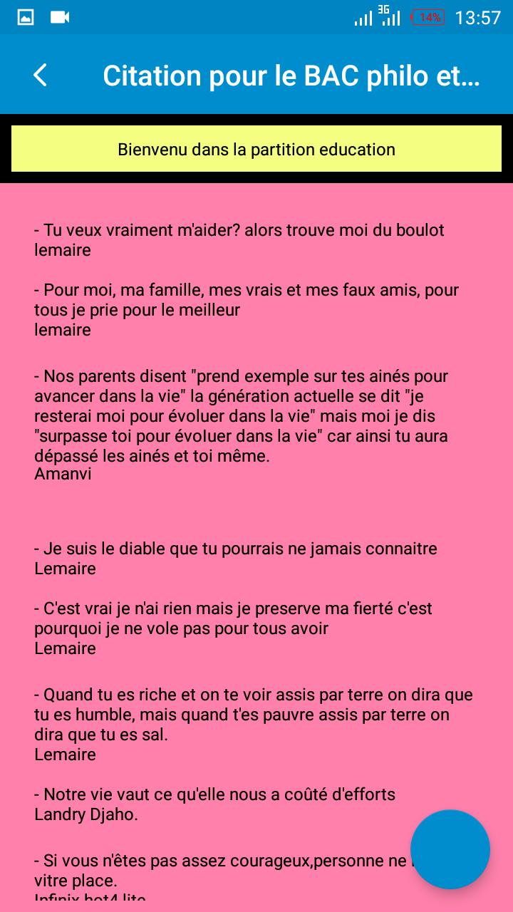 Citation Et Punchline For Android Apk Download