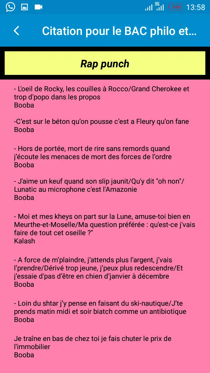 Citation Et Punchline Apk For Android Download