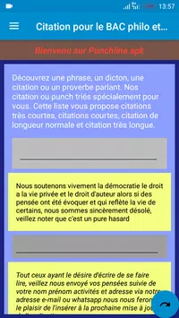 Citation Et Punchline Apk Pour Android Telecharger