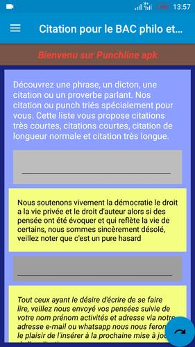 Citation Et Punchline For Android Apk Download