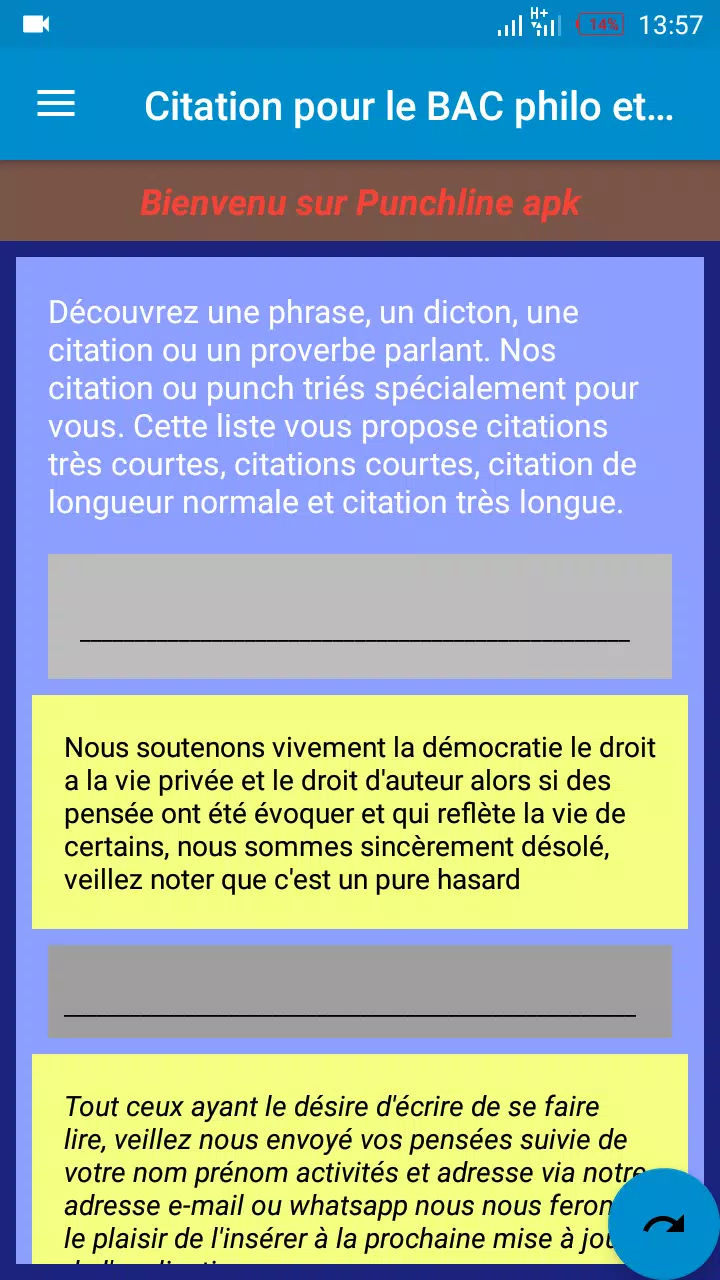 Citation Et Punchline Apk For Android Download