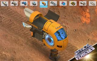 Kids Vehicles: Space Vehicles captura de pantalla 2