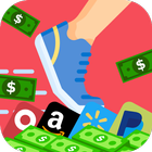 Walking Money-Get paid to walk أيقونة