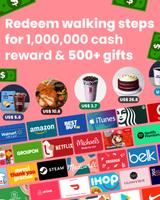 Walking Money-Get paid to walk اسکرین شاٹ 1