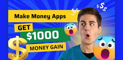 MoneyGain App: Make Money Apps پوسٹر