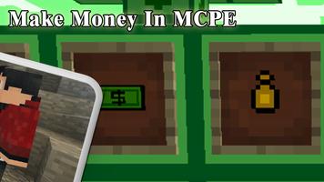 Money Mod Mcpe Addon Minecraft captura de pantalla 1