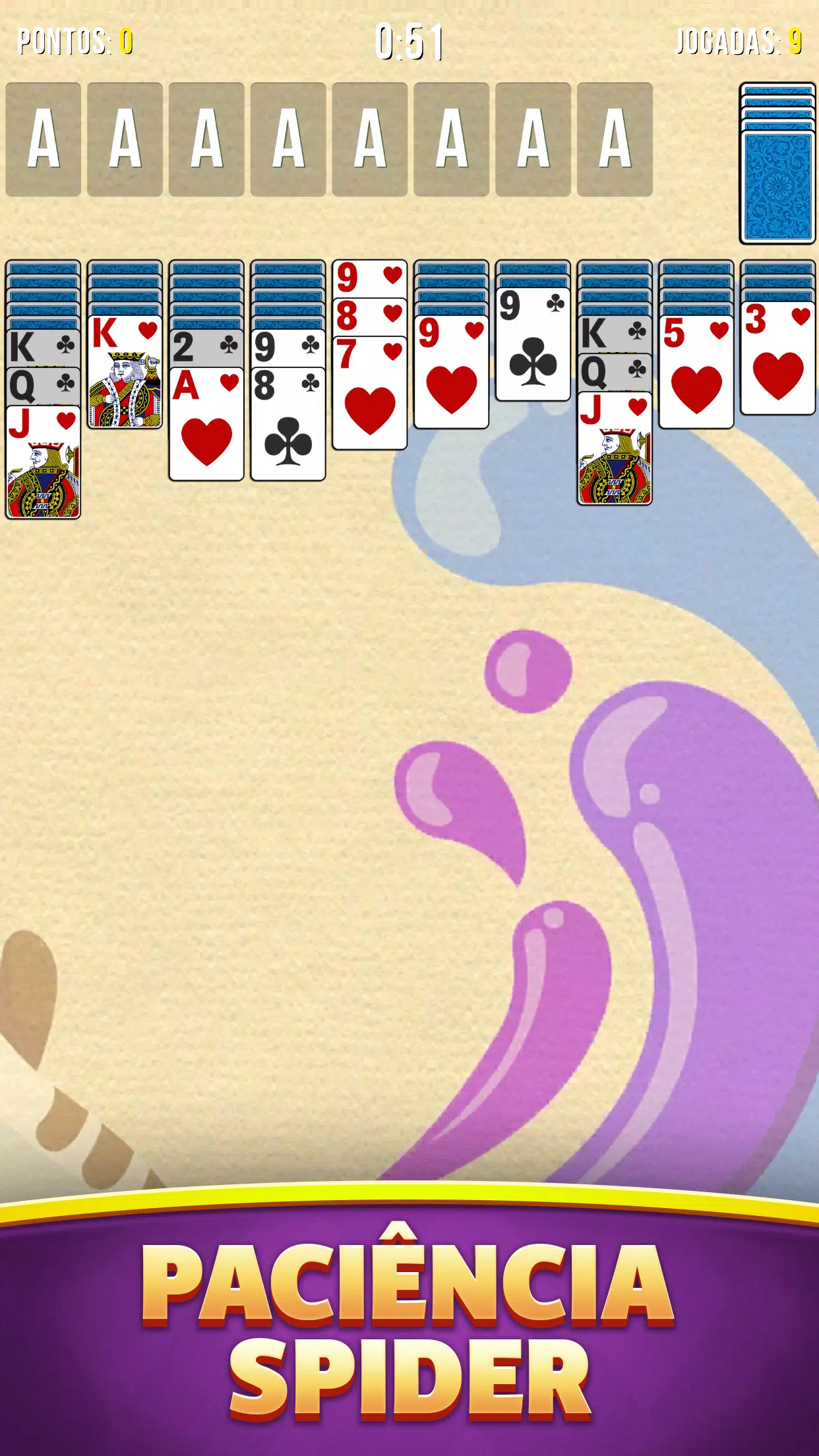 Paciência jogos de cartas clássicos versão móvel andróide iOS apk