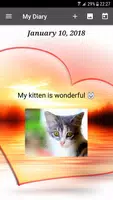 برنامه‌نما My Diary عکس از صفحه