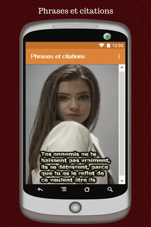 Phrases Et Citations Sur La Vie En Image Francais For Android