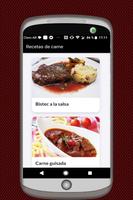 Recetas de Carnes captura de pantalla 1