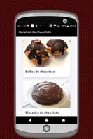 Recetas de Chocolate captura de pantalla 1