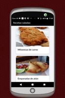 Recetas Saladas Caseras تصوير الشاشة 1