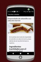 Recetas Saladas Caseras تصوير الشاشة 3
