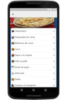 Recetas de Cocina Argentina capture d'écran 1