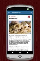 Recetas de Pastas Caseras capture d'écran 1