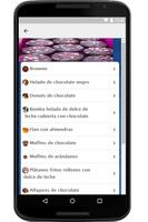 Recetas de Postres y Tortas captura de pantalla 1
