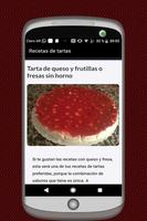 Recetas de Tartas Dulces تصوير الشاشة 3